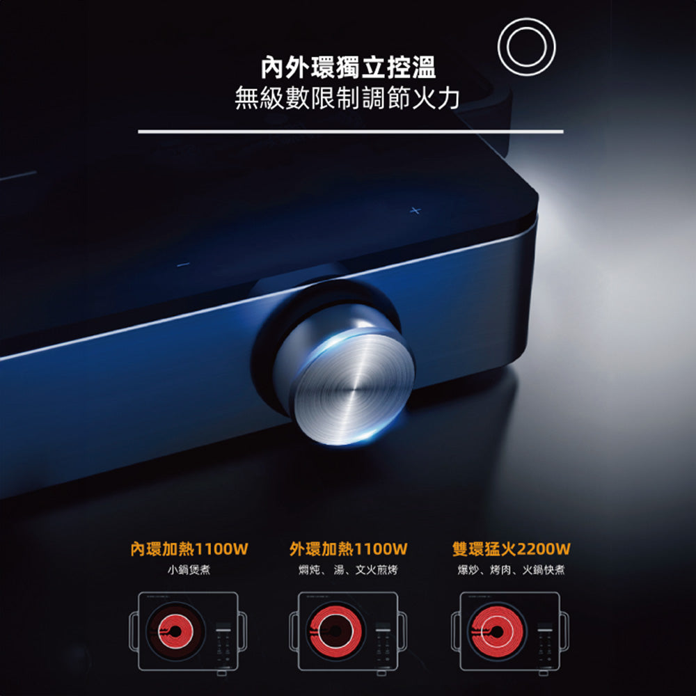 JNC 座檯式單頭電陶爐 2200W