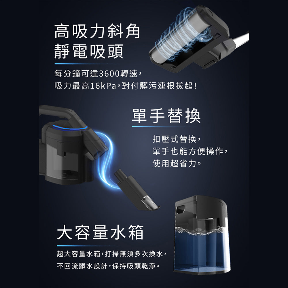 【接受預訂】Future Lab Dirty Killer SE 三合一無線塵洗機【全港免運費】
