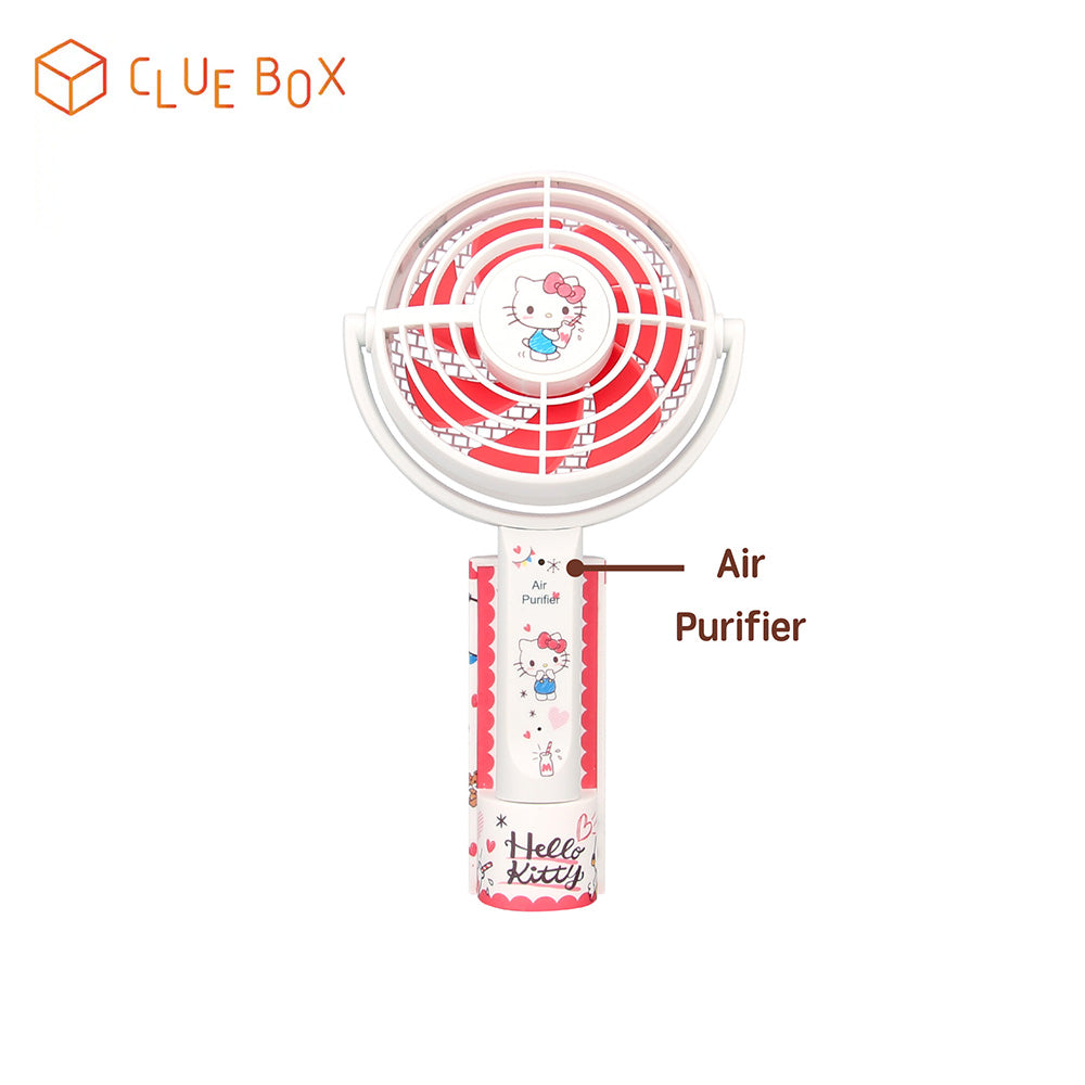 Clue Box x Sanrio 負離子空氣淨化器手提風扇