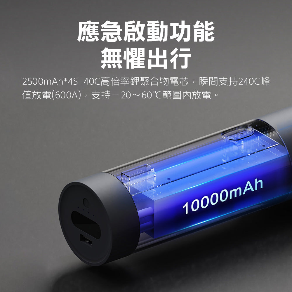 【原裝行貨 一年保養】小米有品 Lydsto 3合1 10000mAh 無線應急電源吸塵機 YM-XCYJDY02