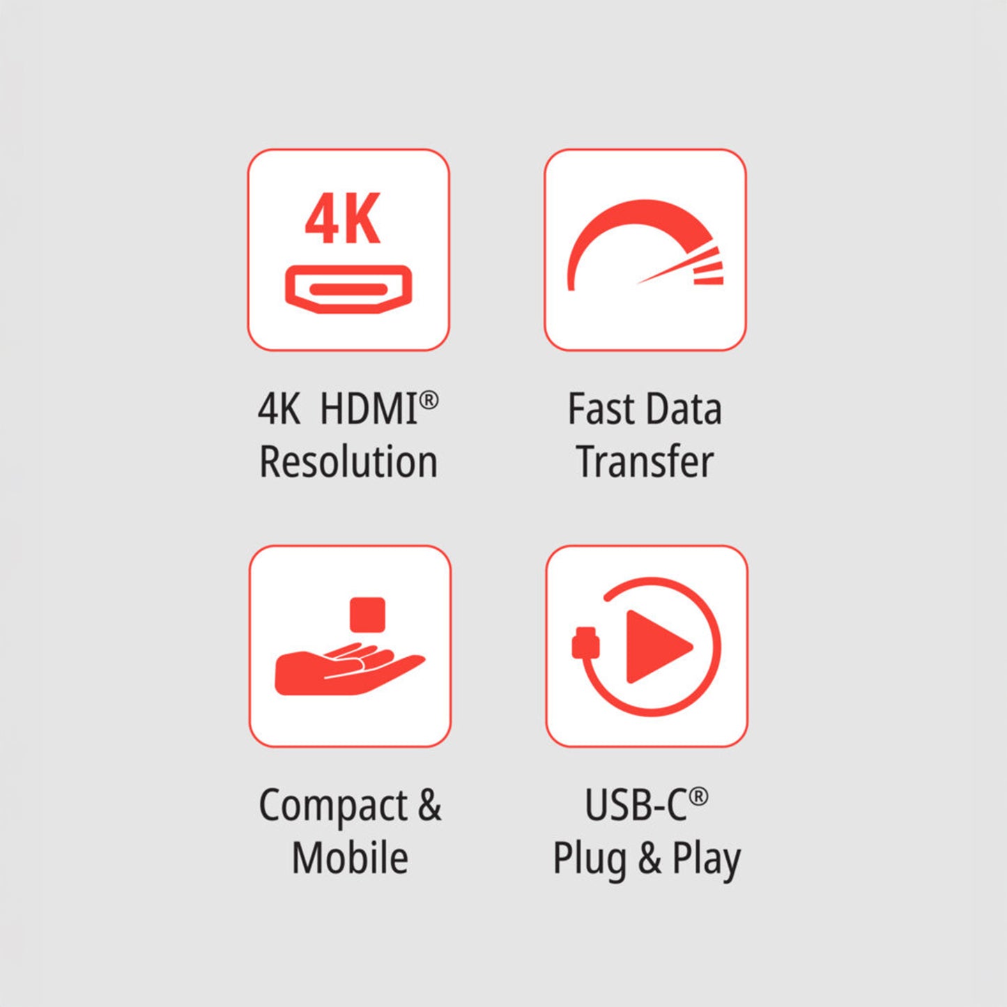 Verbatim Essentials USB-C 7 端口擴展器 32158