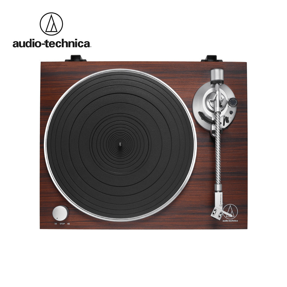 Audio-Technica 鐵三角 AT-LPW50BT RW 無線皮帶驅動式黑膠唱盤