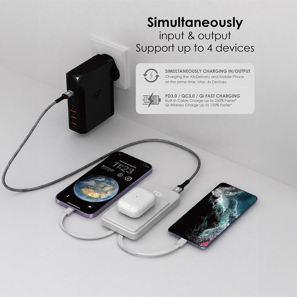 EGO AllyDelivery 2 @Magsafe 12000mAh 內置線行動電源