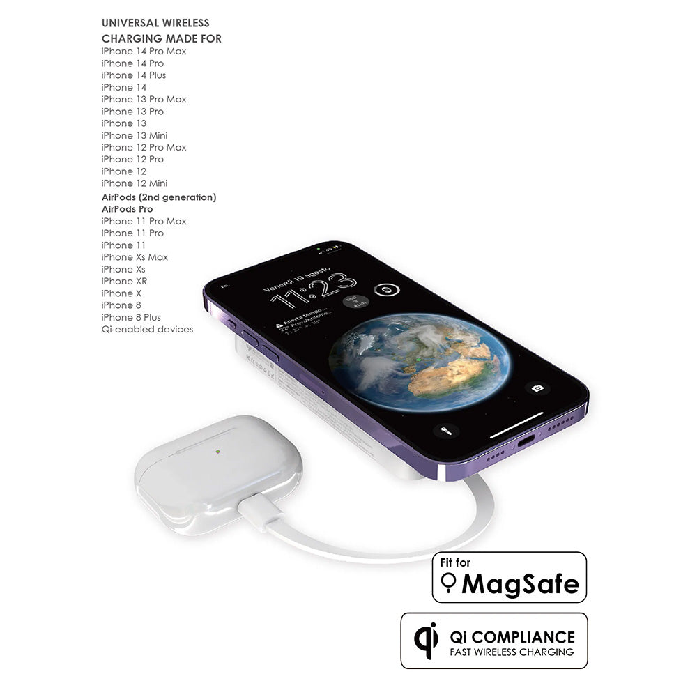 EGO AllyDelivery 2 @Magsafe 12000mAh 內置線行動電源