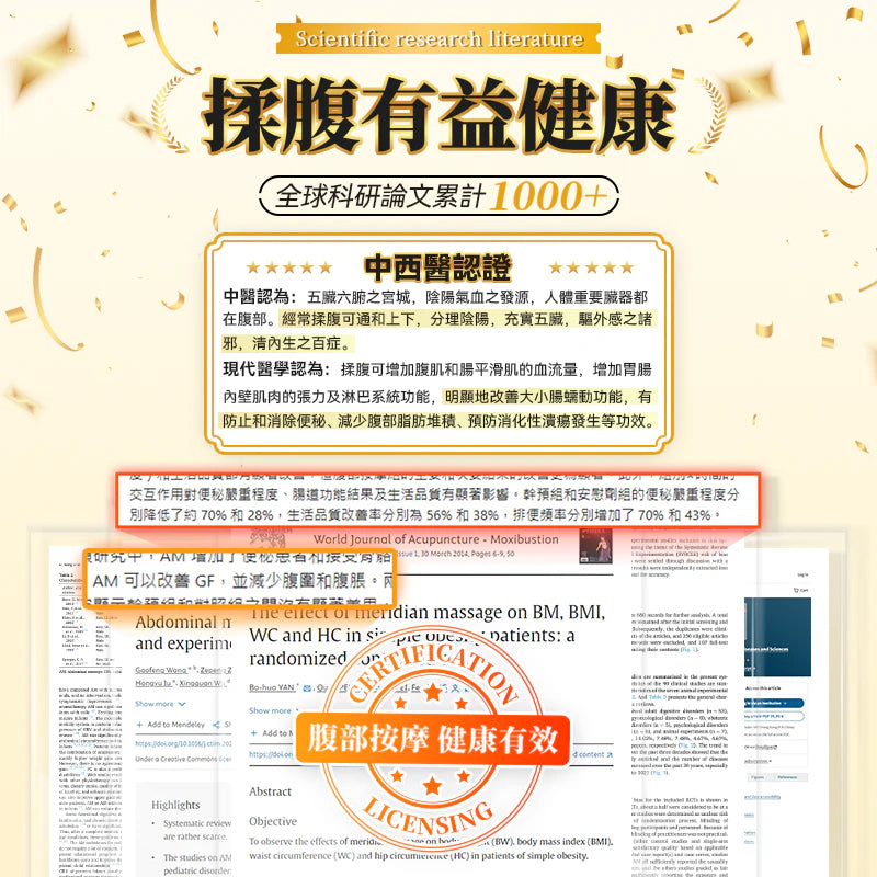 Comforbot 無線專業仿手揉按健腹消脹通絡熱敷舒肚儀( CF-005)