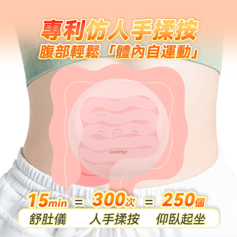 Comforbot 無線專業仿手揉按健腹消脹通絡熱敷舒肚儀( CF-005)