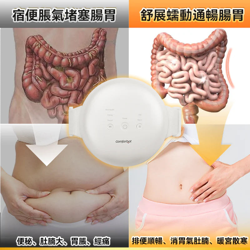 Comforbot 無線專業仿手揉按健腹消脹通絡熱敷舒肚儀( CF-005)