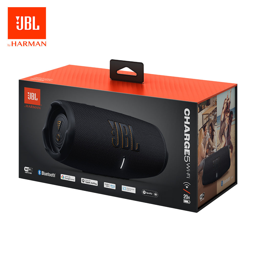 【最新 Wi-Fi 版本】JBL Charge 5 Wi-Fi 便攜式 Wi-Fi 藍牙揚聲器