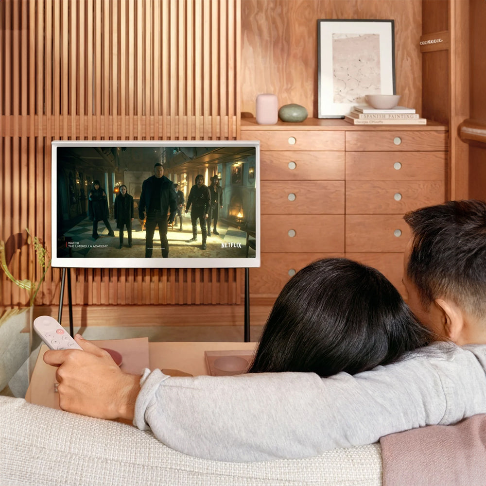 Google Chromecast with Google TV HD 串流播放裝置 (Disney+ NETFLIX 內置)