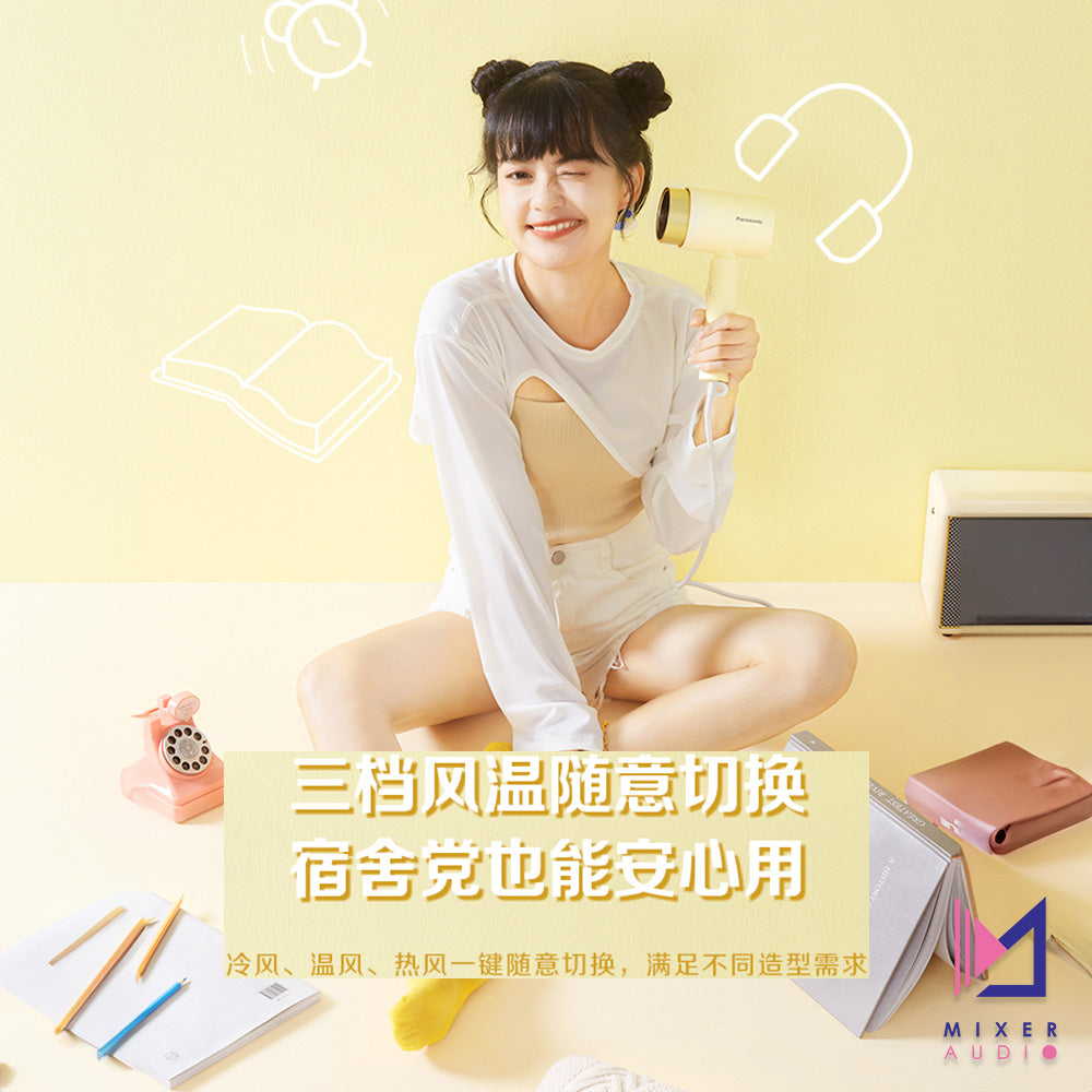 Panasonic 樂聲 EH-WNE5H 負離子水潤速乾小風筒(平行進口 原裝正貨)
