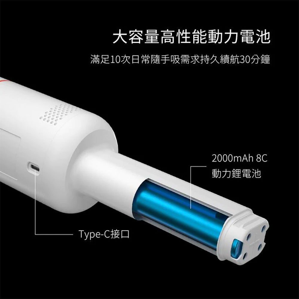【原裝行貨 一年保養】小米有品 Lydsto H3 手提無線吸塵機 2000mAh