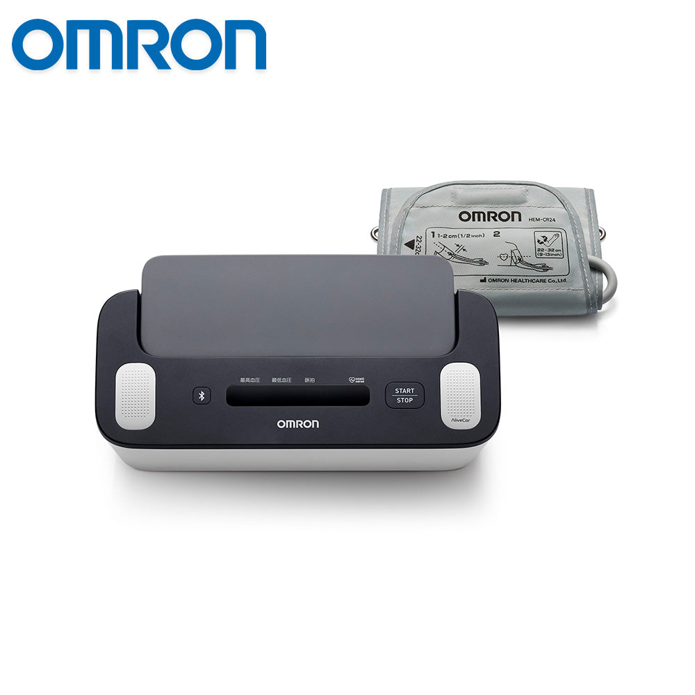 【日本製造 一年保用】Omron 兼有心電圖儀 上臂式藍牙血壓計 HCR-7800T