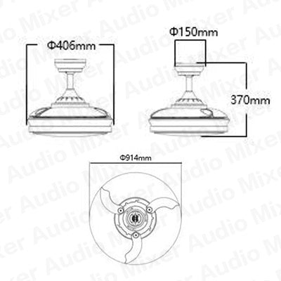 【2023年最新款】Panasonic 樂聲 HHLZ4507 天花鴻運風扇燈吊扇(平行進口 原裝正貨)