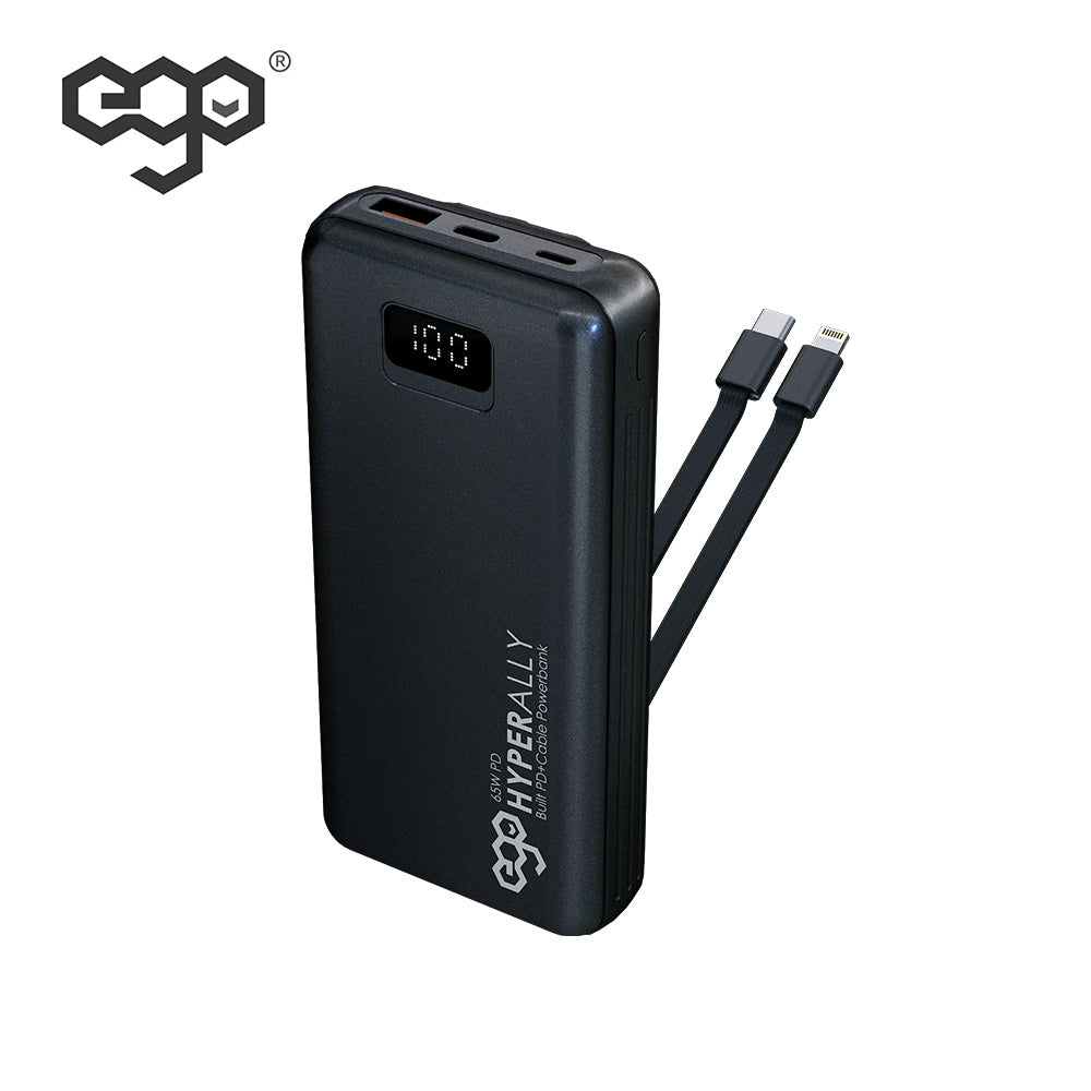 EGO HYPER ALLY 20000mAh 65W 內置線行動電源 975SP