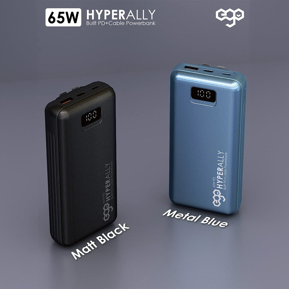 EGO HYPER ALLY 20000mAh 65W 內置線行動電源 975SP