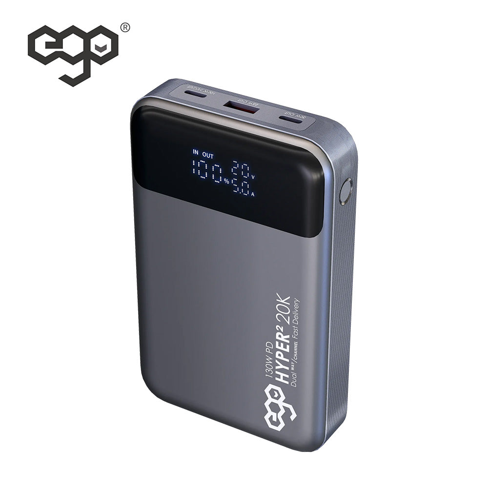 EGO HYPER² 20K 20000mAh 130W PD 行動電源(T151)