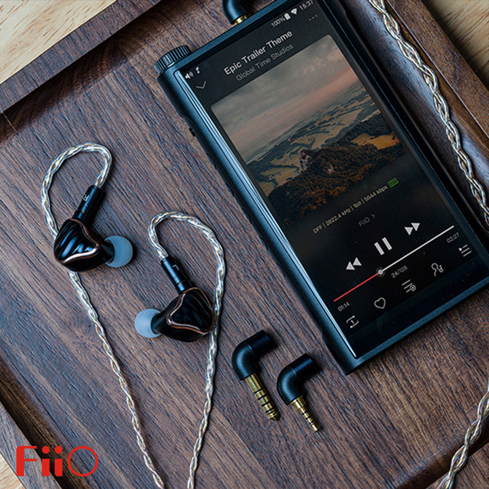 FiiO 飛傲 LC-RE 金銀銅三元線 3.5/2.5/4.4mm 可換接頭全平衡耳機升級線