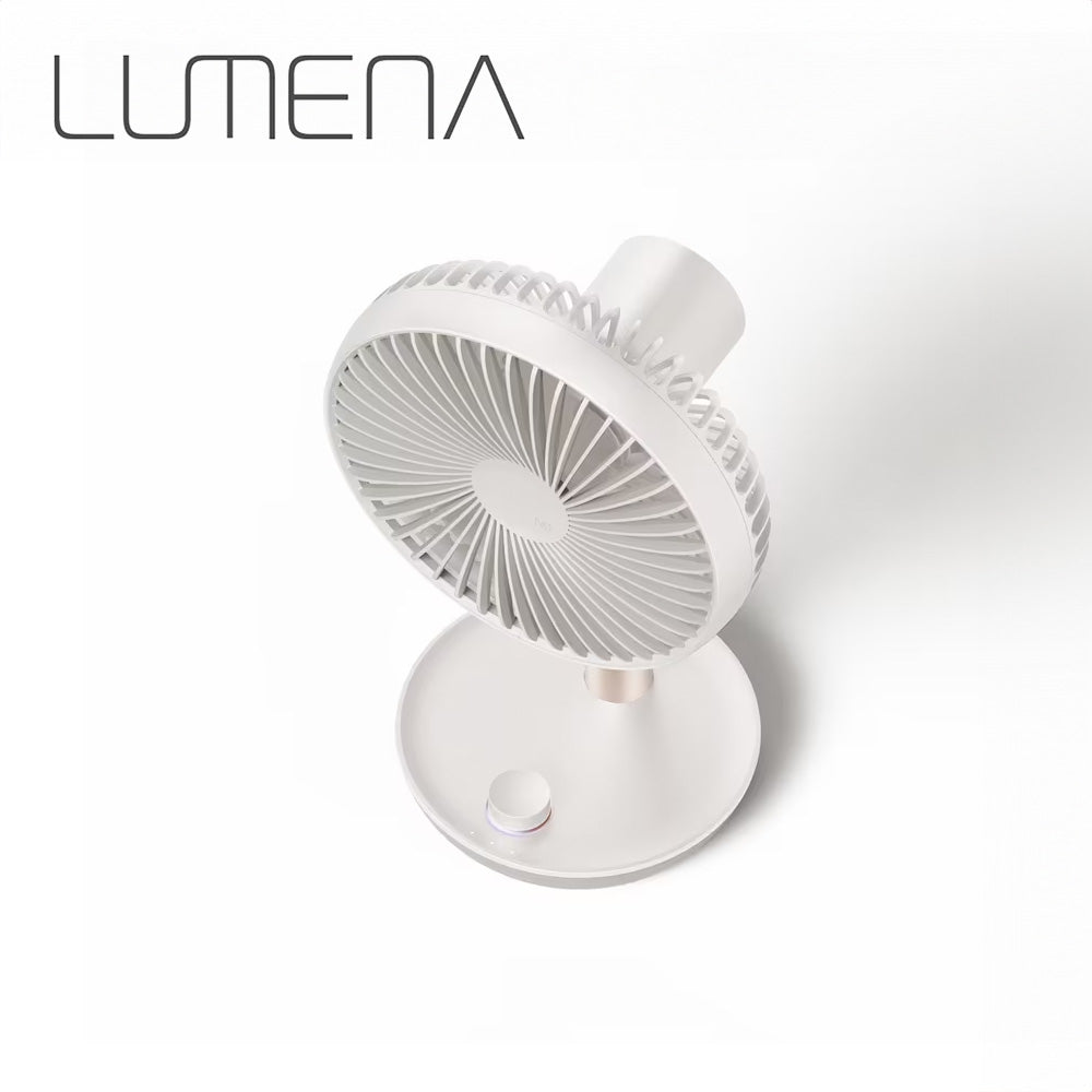 【香港行貨 一年保養】LUMENA N9 Fan Stand 3X 6 吋搖頭無線電風扇
