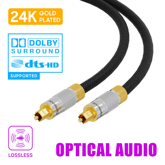 Elementz OP (24K Smooth Optical Audio Cable) 24K 數碼光纖音源線