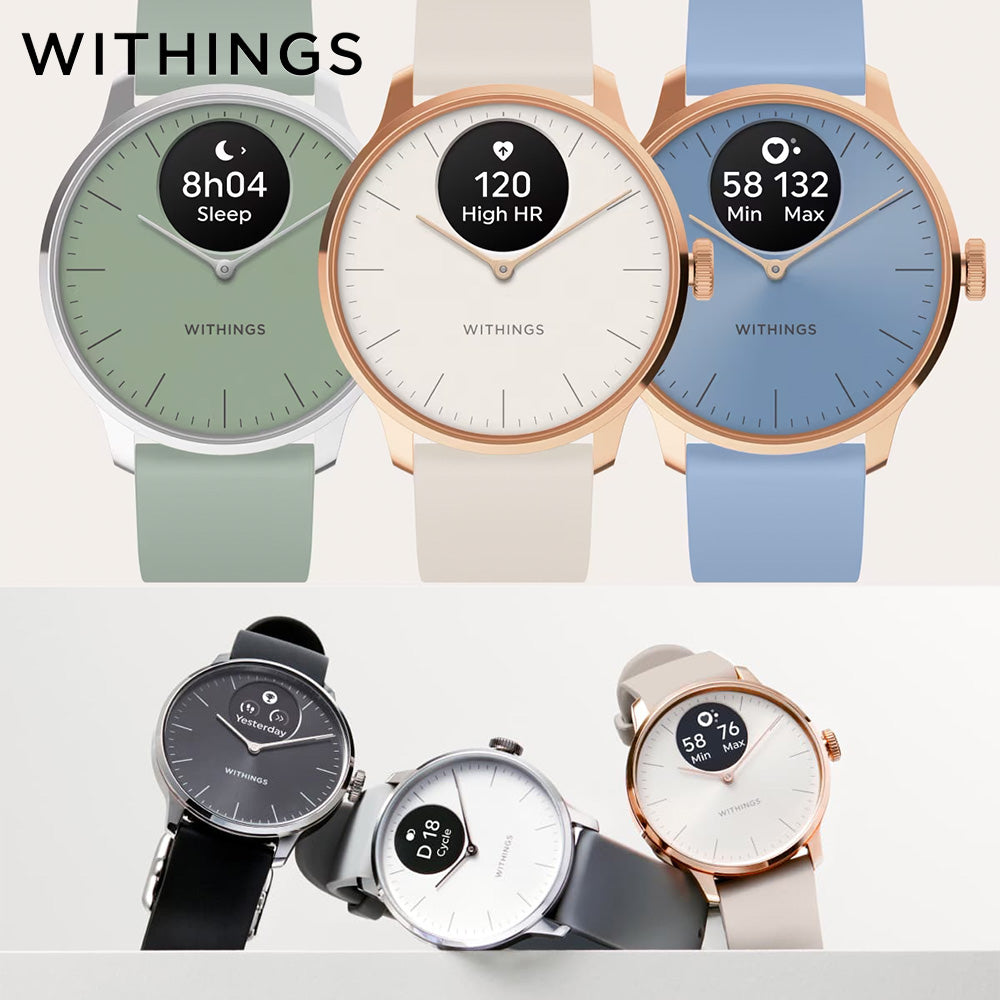 WITHINGS ScanWatch Light 混合智慧型手錶【兩年保養】