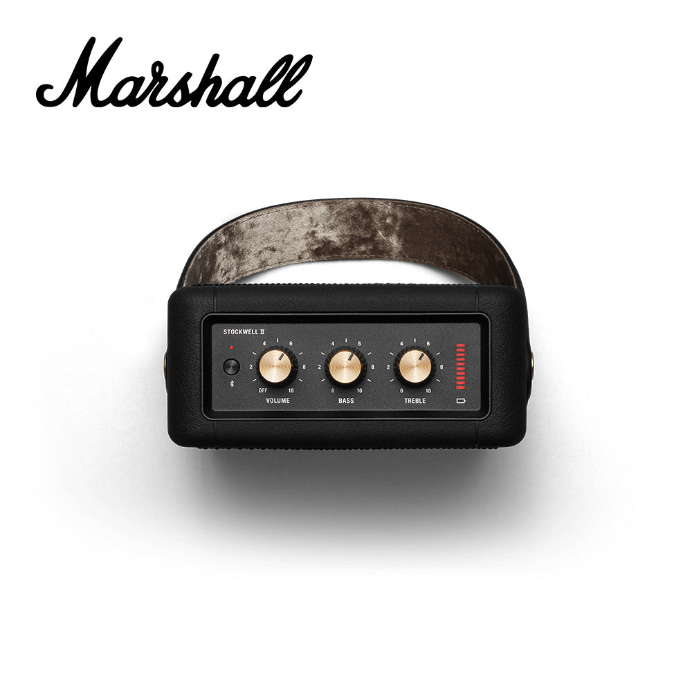 Marshall Stockwell II 便攜藍牙喇叭 (Black and Brass 黑金限量版)