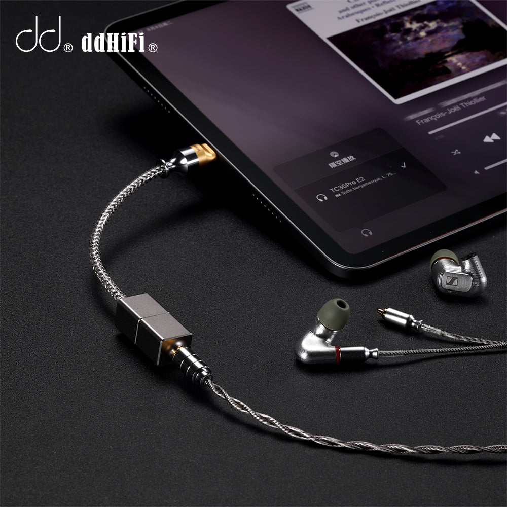 ddHiFi TC35 Pro (Eye 2) 便攜解碼耳擴 ( Lightning / Type-C to 3.5mm )