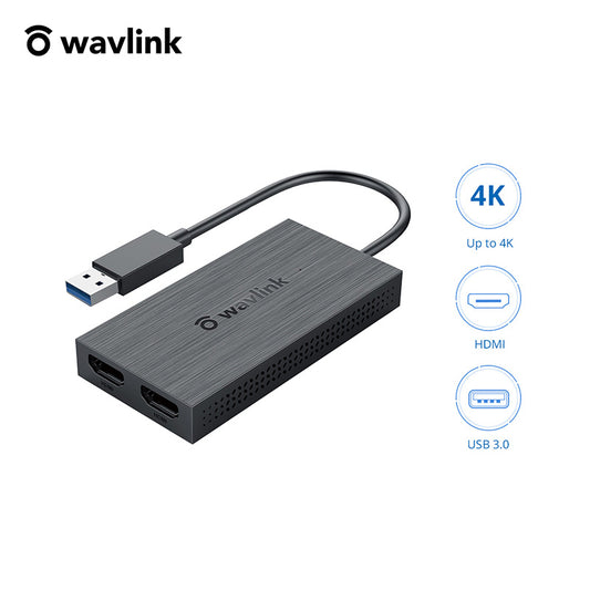 Wavlink UG7602H SMI 4K & 2K 雙 HDMI USB-C 轉接器