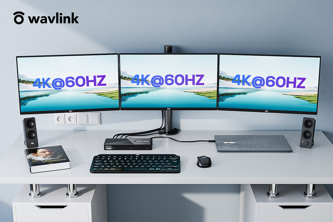 Wavlink WL-UG69PD25 PRO USB-C 4K 13 合 1 通用擴充埠,100W 功率輸出