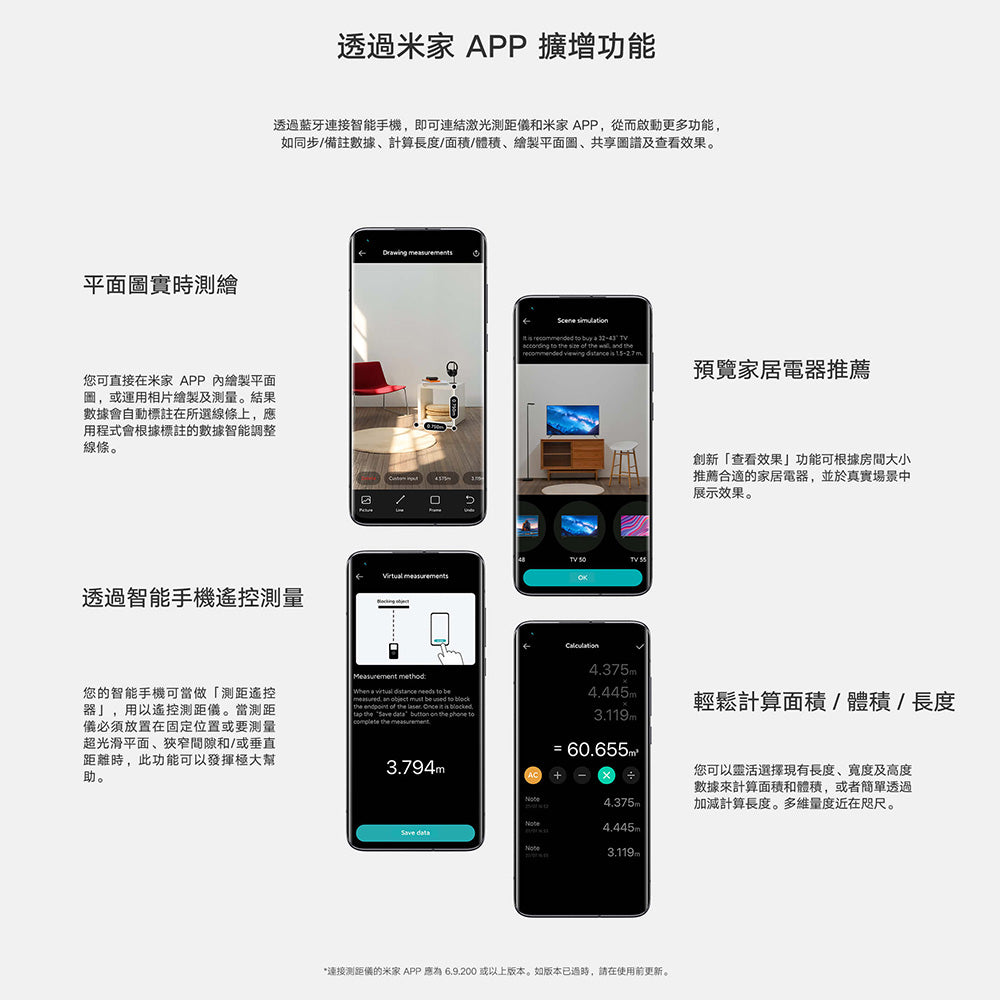 Xiaomi 小米 智能激光測距儀