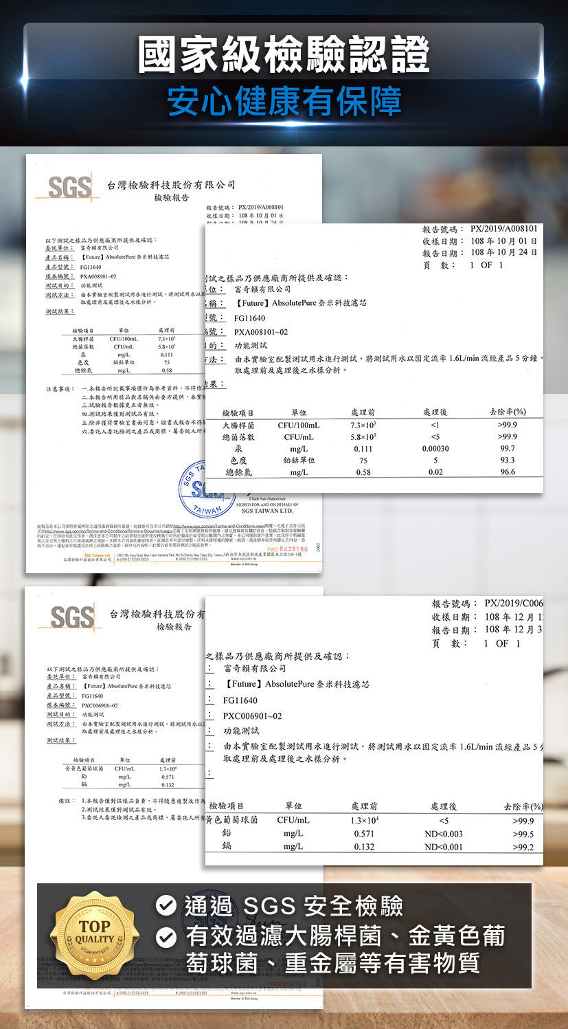 Future Lab AbsolutePure A1 直飲濾水器