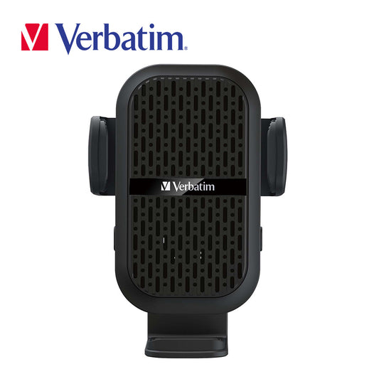 Verbatim 15W 雙線圈車用無線充電器(內置冷卻風扇)(#66896)
