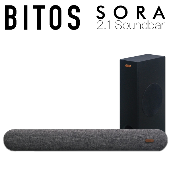 BITOS SORA 2.1 無線 Soundbar + 重低音喇叭