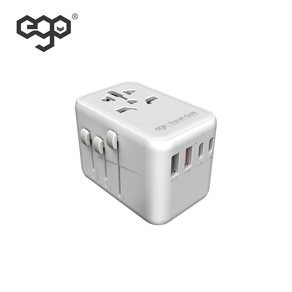 EGO 70W Travel GaN 4USB 旅行轉換插頭