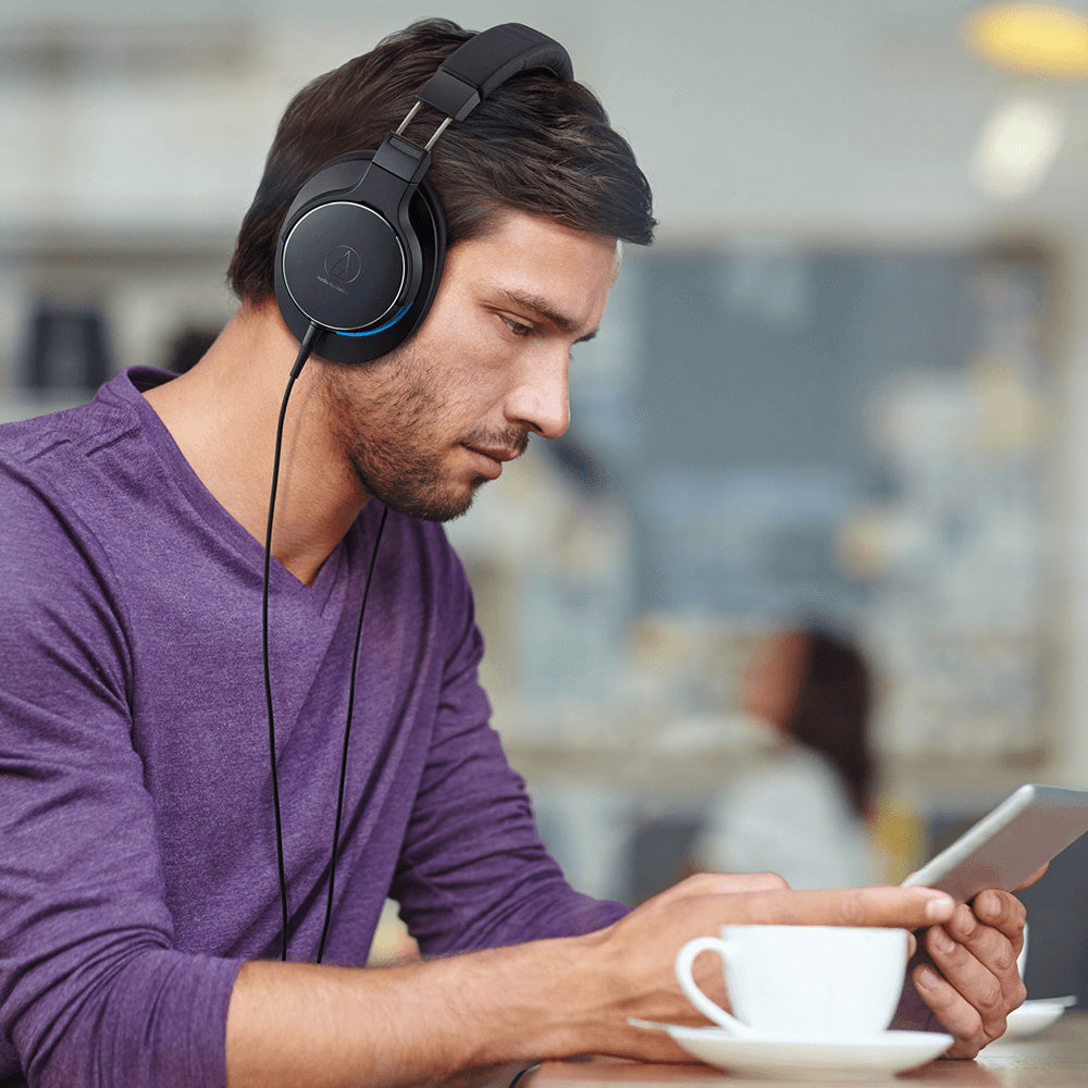 Audio-Technica 鐵三角 ATH-MSR7b 便攜型耳罩式耳筒