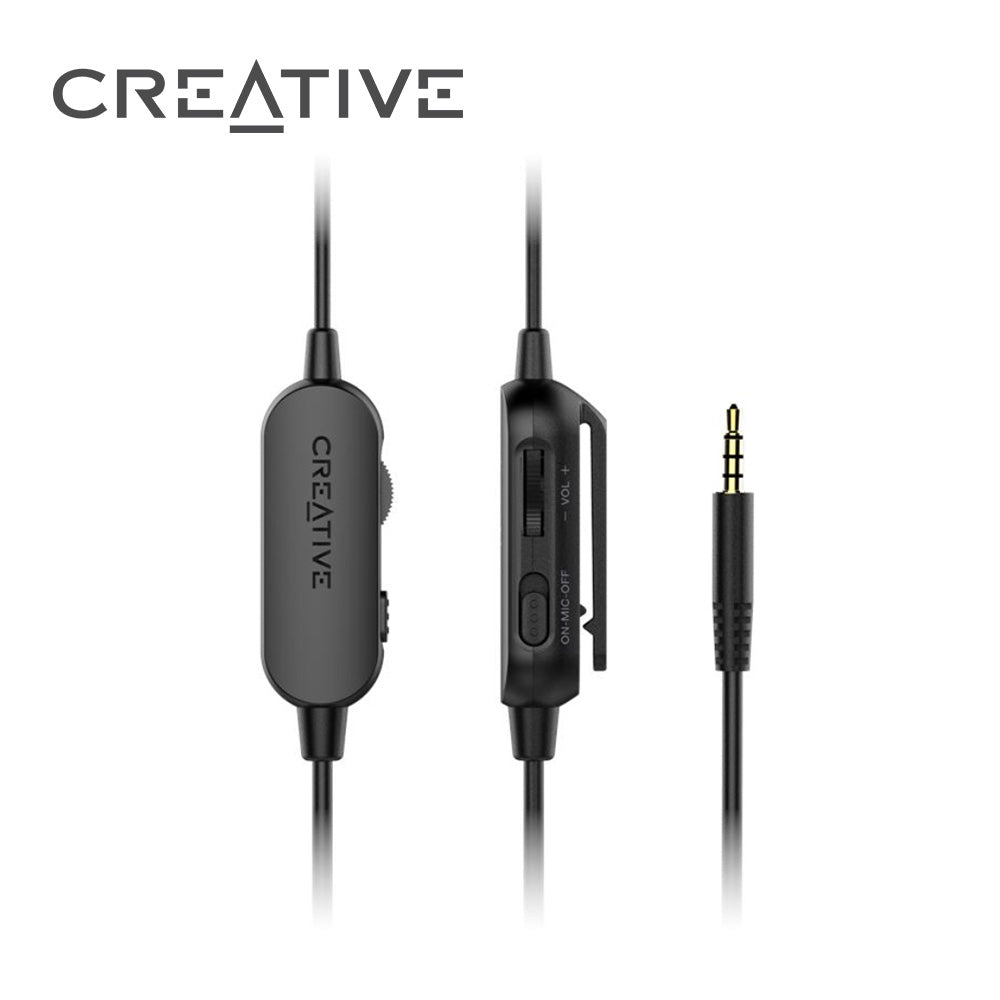 Creative Chat 降噪咪高峰頭戴式耳機(平行進口 原裝正貨)