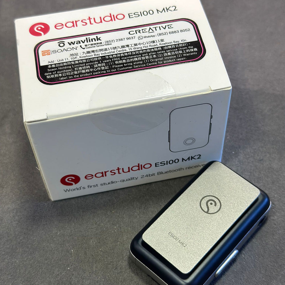 【全港免運】earstudio ES100 MK2 24bit 藍牙接收器+擴音