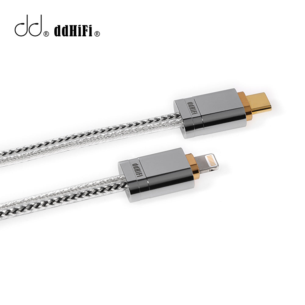 ddHiFi MFi09S / TC09S Lightning to TypeC 轉接線
