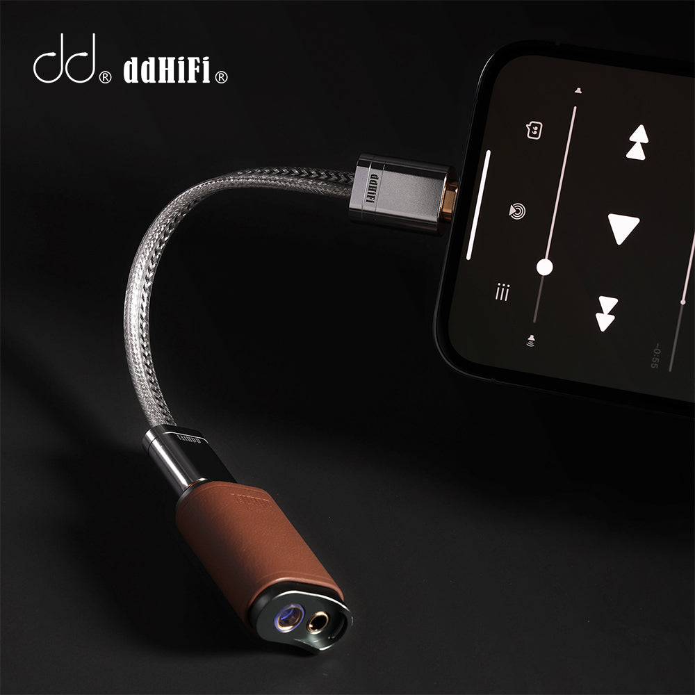 ddHiFi MFi09S / TC09S Lightning to TypeC 轉接線