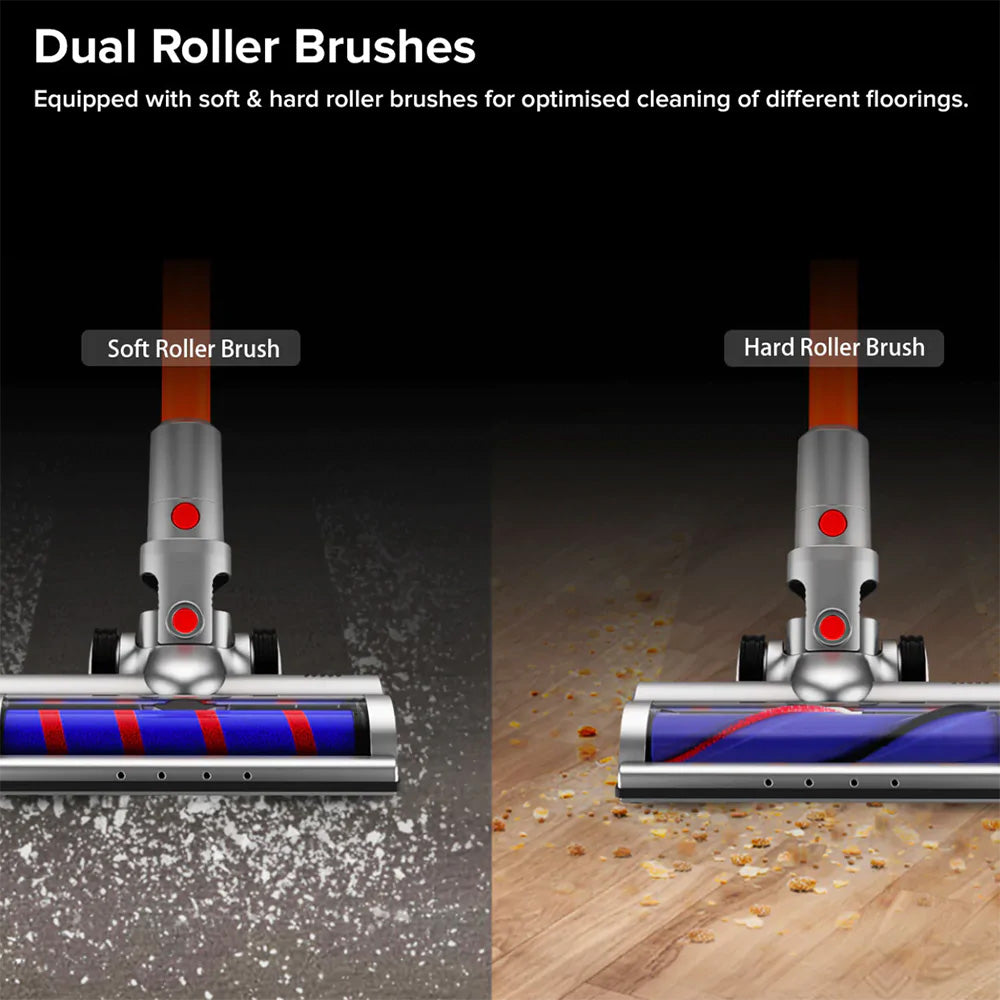 Hypersonics Max 33000Pa 強力無線拖地吸塵機