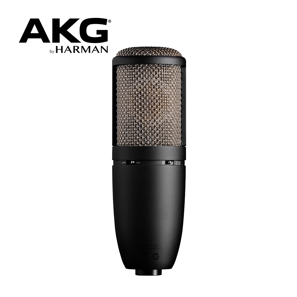 AKG P420 高性能雙振膜真電容麥克風 (平行進口 原裝正貨)