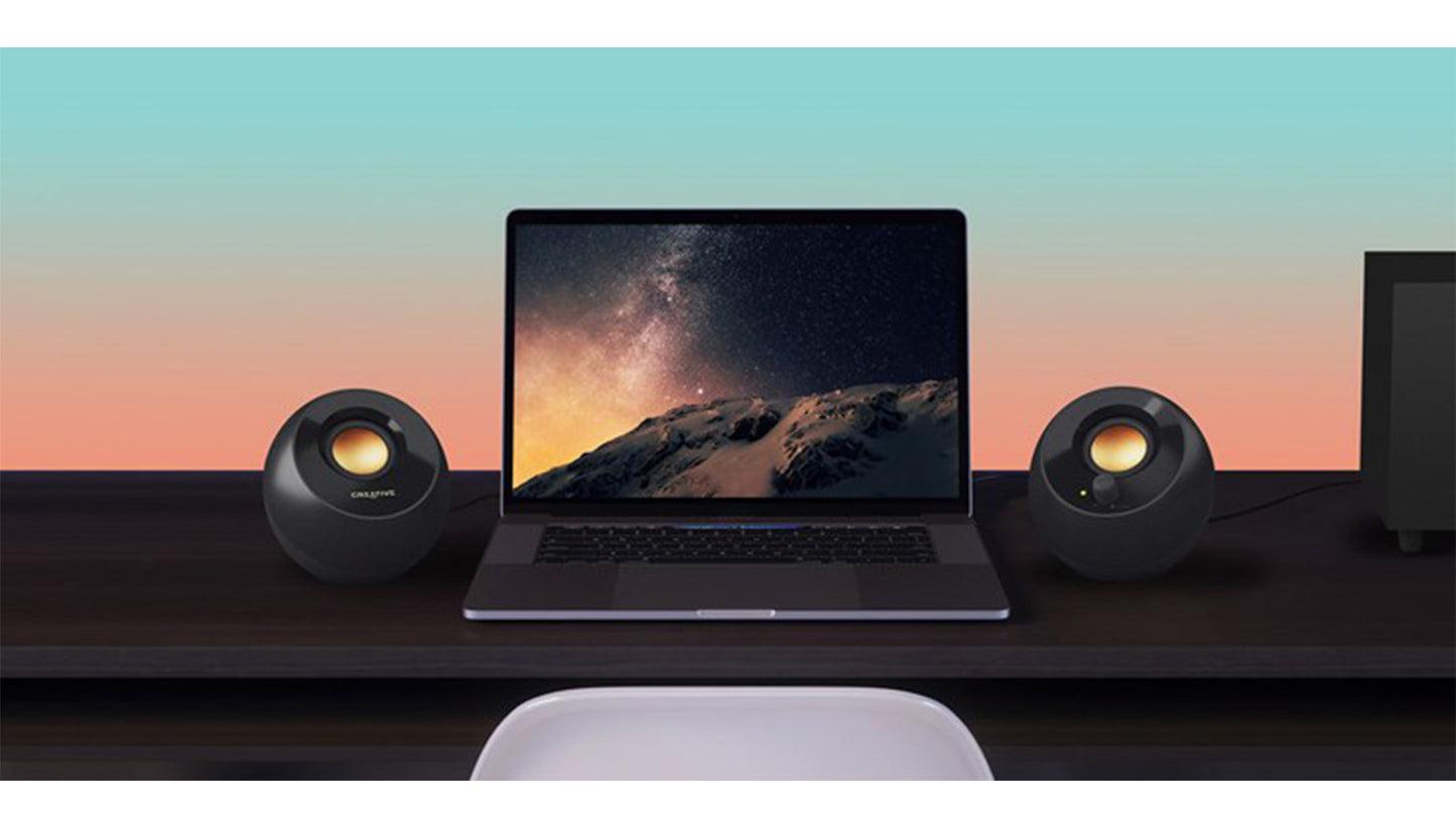 Creative Pebble Plus 2.1 USB 桌上型喇叭 + 低音音箱