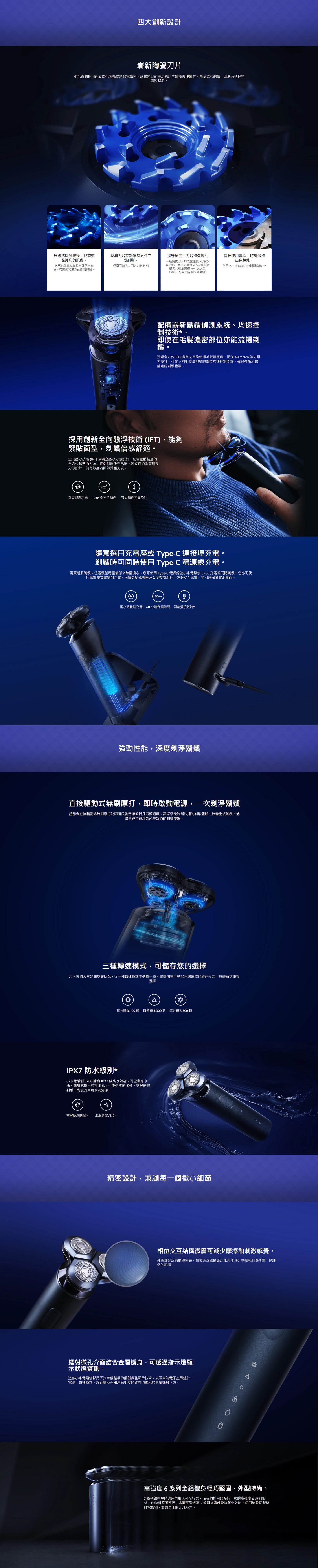 Xiaomi 小米 電鬚刨 S700