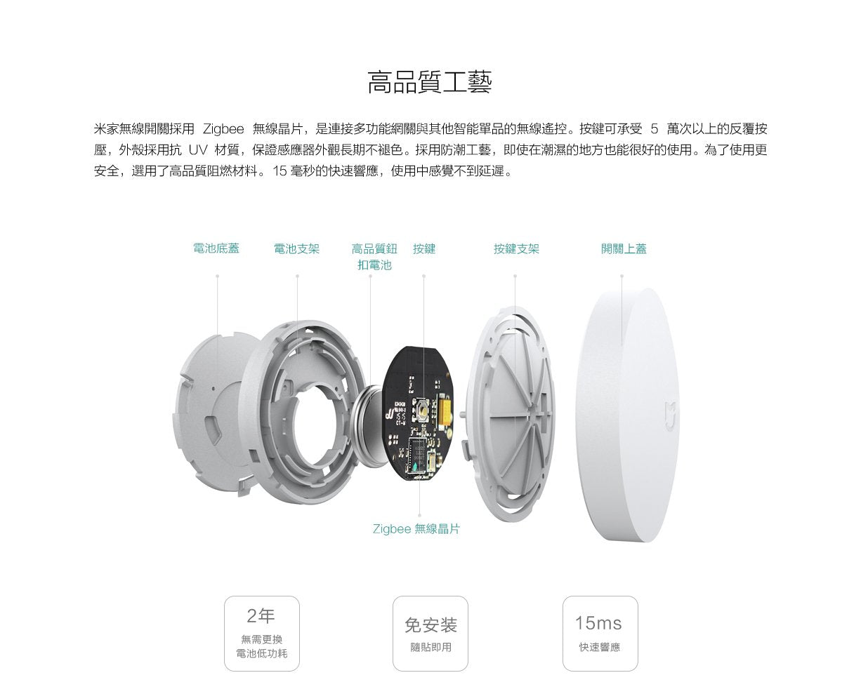 Xiaomi 小米 米家無線開關