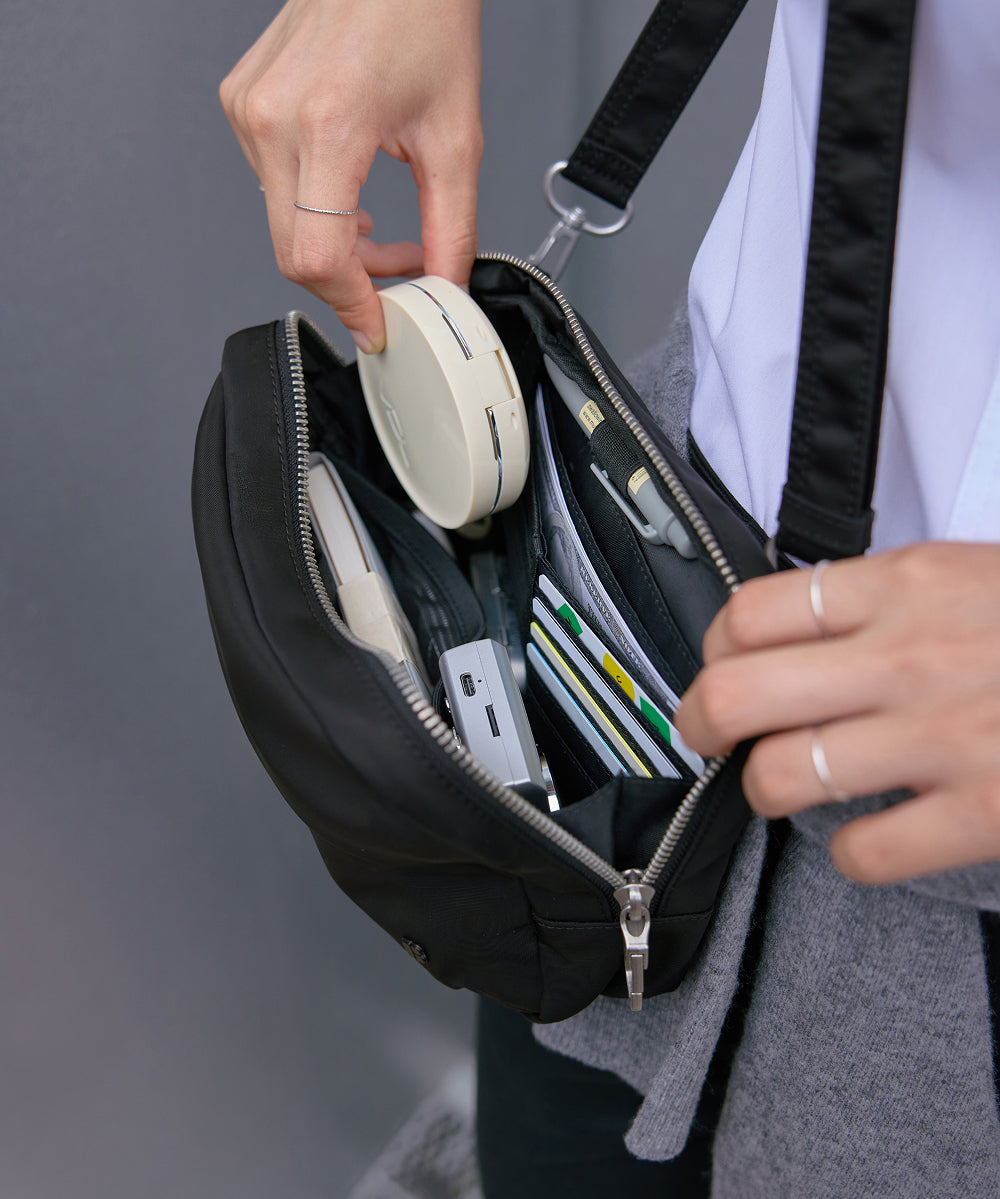Branden - Safe Days Wallet 防盜RFID護照斜孭袋 斜孭防盜銀包 小袋子 韓國品牌