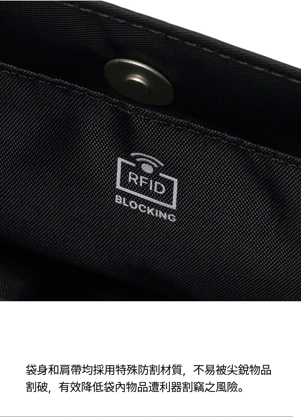 Branden - Safe Days Wallet 防盜RFID護照斜孭袋 斜孭防盜銀包 小袋子 韓國品牌