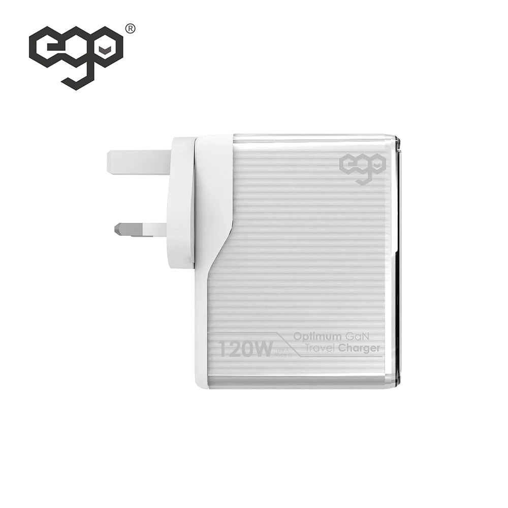 EGO 120W Optimum GaN 4USB 旅行充電器 A2217