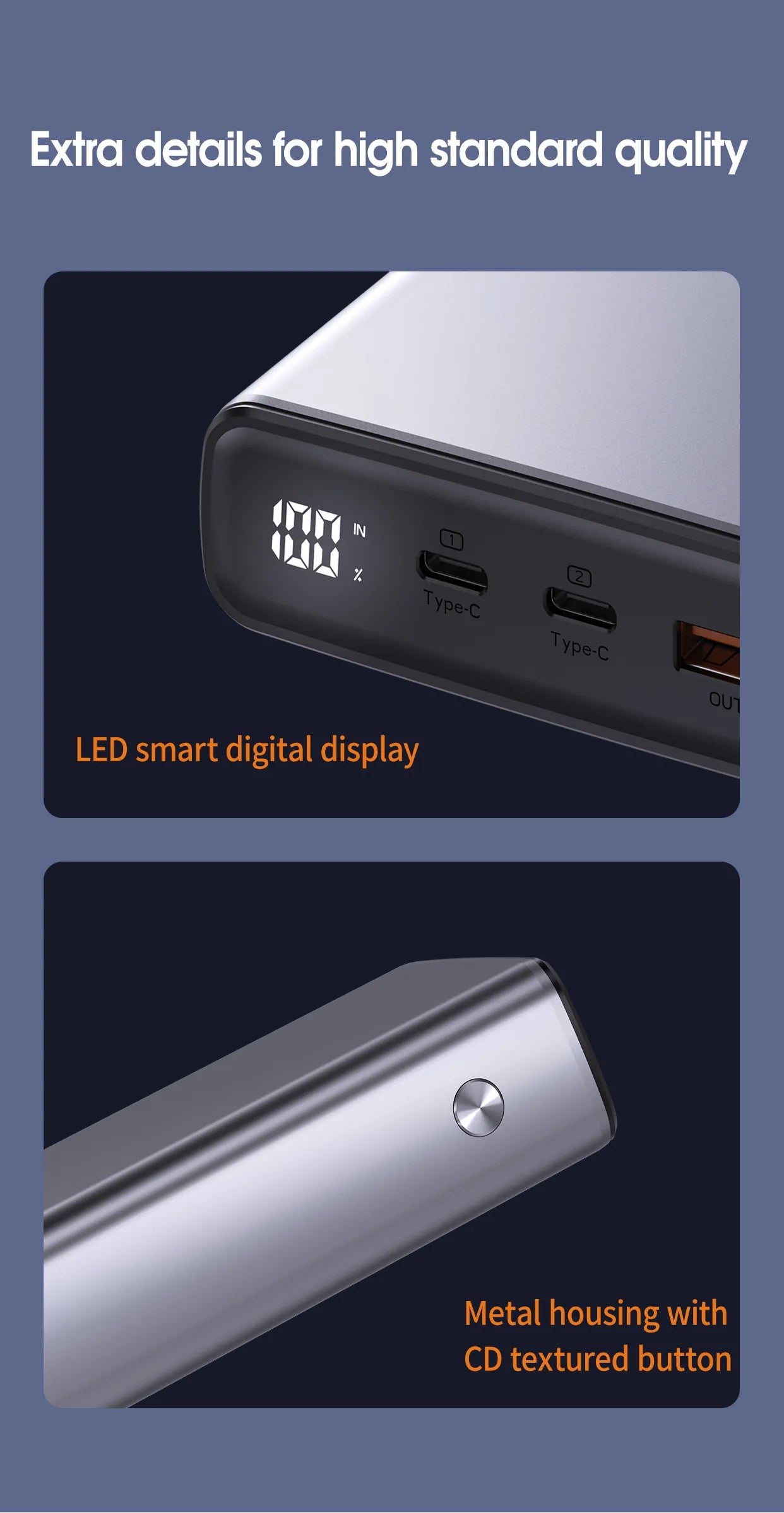 EGO Hyper20K 20000mAh 130W PD 行動電源 T110LF