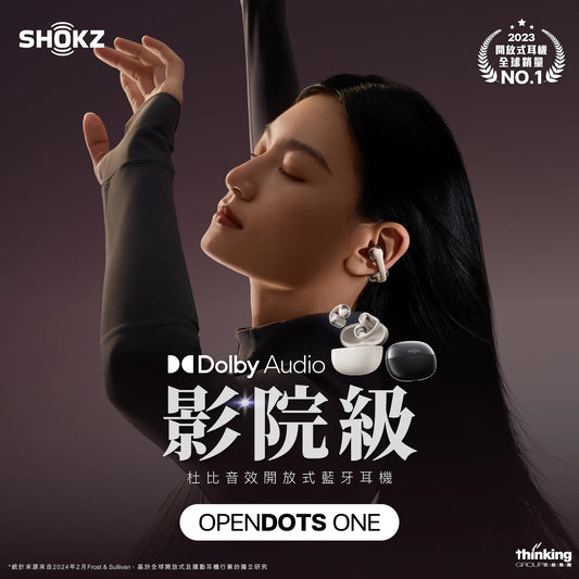 Shokz OpenDots ONE 杜比音效開放式藍牙耳機 (E310)