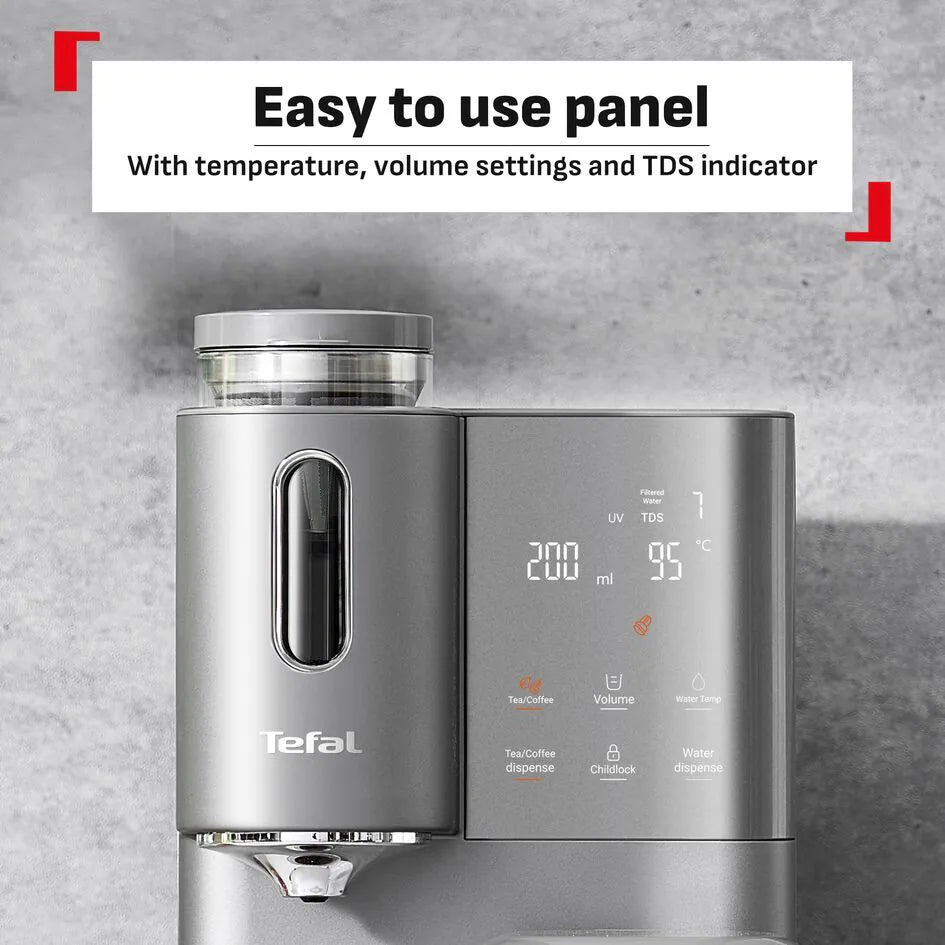 Tefal RO座檯式冷熱茶咖純淨水機 BR653B