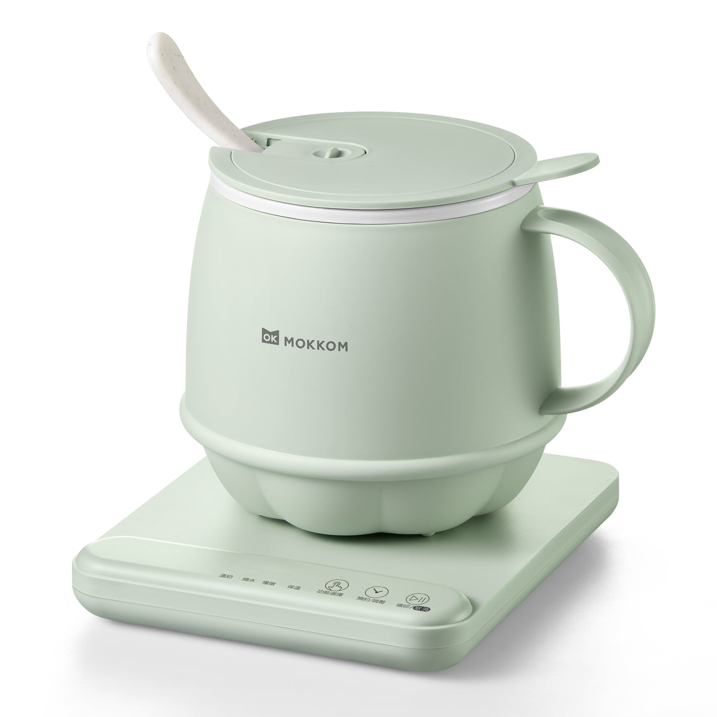 MOKKOM 分體不沾易潔智能定時恆溫多功能萬用電熱水杯 MK-383A